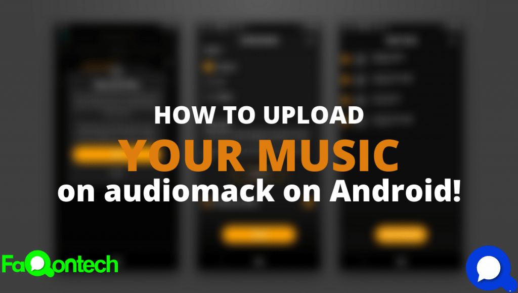 How To Upload Songs on Audiomack on Android